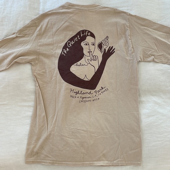 The Quiet Life Highland park listen long sleeve t shirt skater Medium - Picture 4 of 5